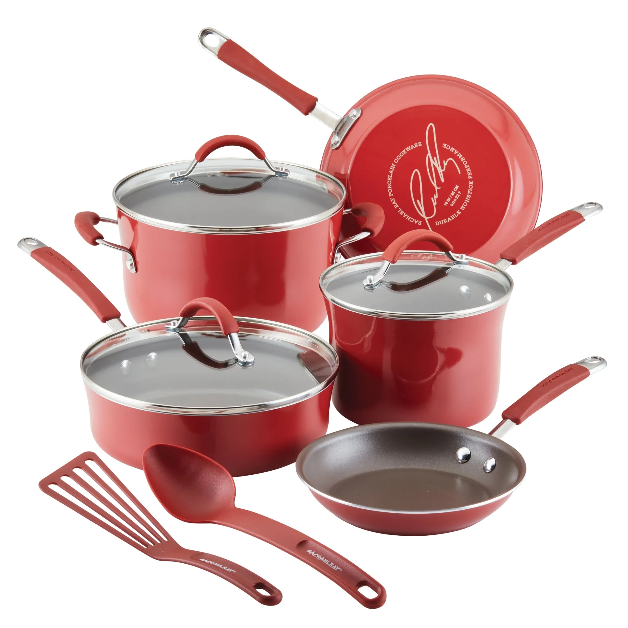 10-Piece Nonstick Cucina Cookware Set