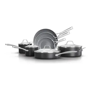 11pc Calphalon Classic Oil Infused Ceramic Cookware Set