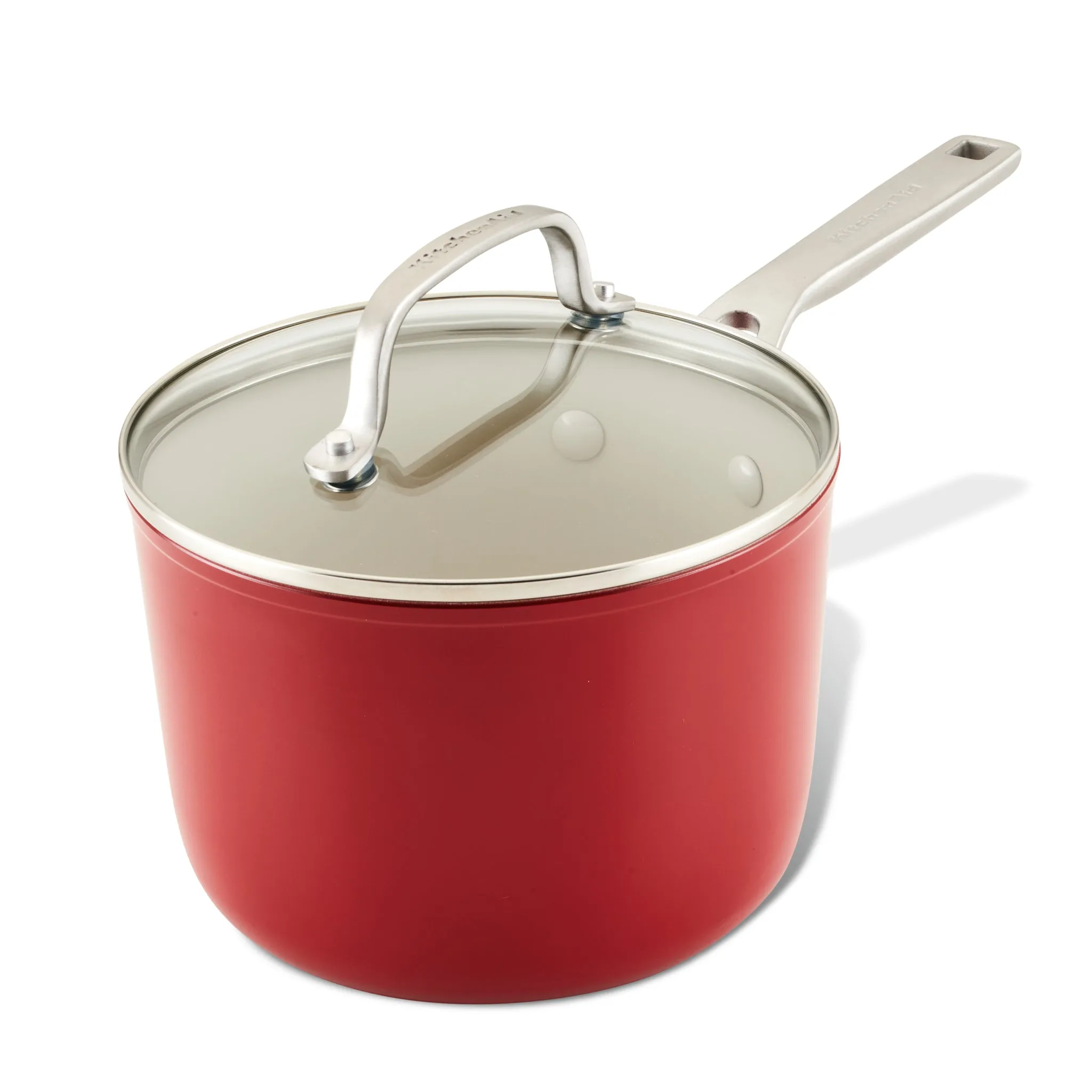 3-Quart Hard Anodized Ceramic Nonstick Sauce Pan