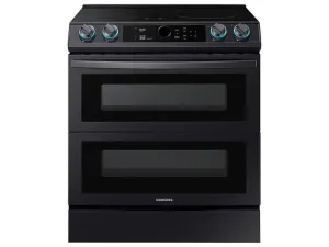 6.3 cu. ft. Smart Slide-in Induction Range with Flex Duo™, Smart Dial & Air Fry in Black Stainless Steel