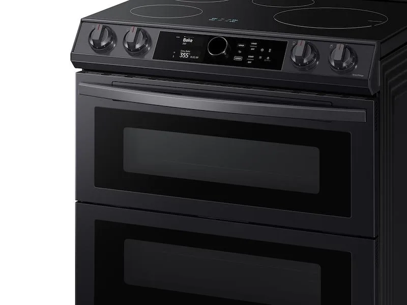 6.3 cu. ft. Smart Slide-in Induction Range with Flex Duo™, Smart Dial & Air Fry in Black Stainless Steel