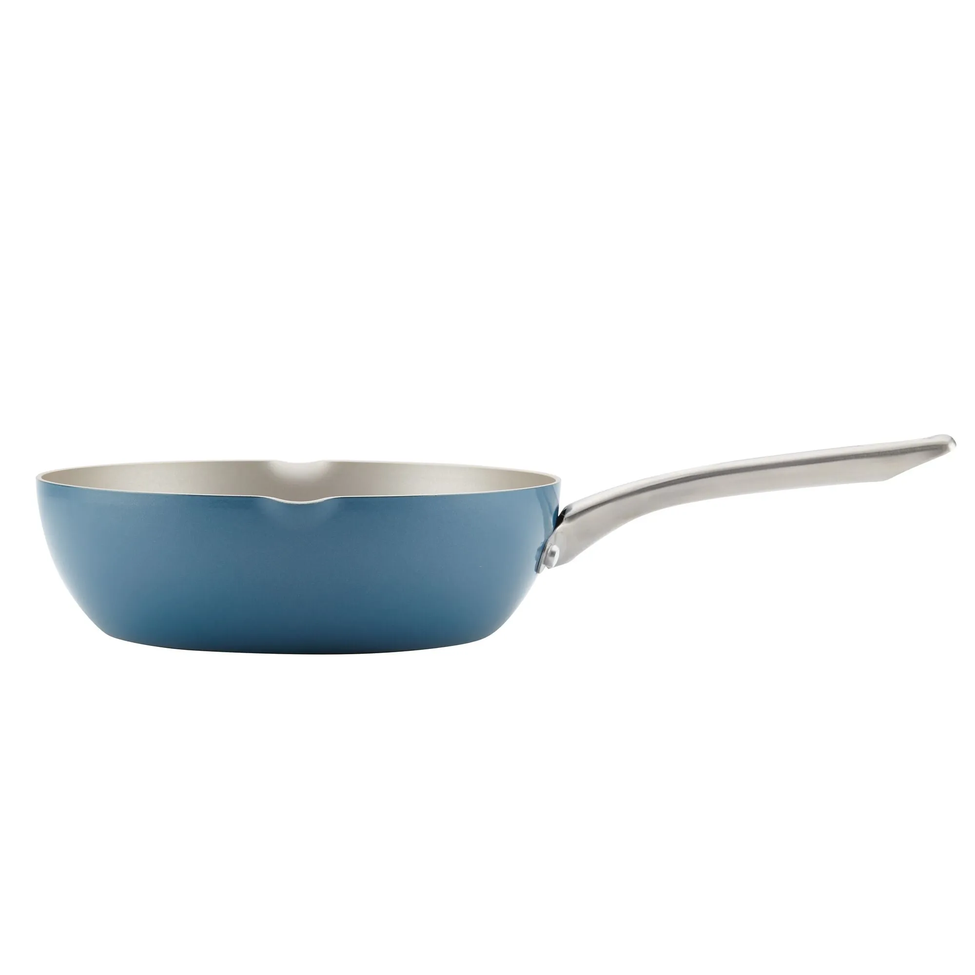 9.75-Inch Nonstick Chef Pan with Pour Spouts