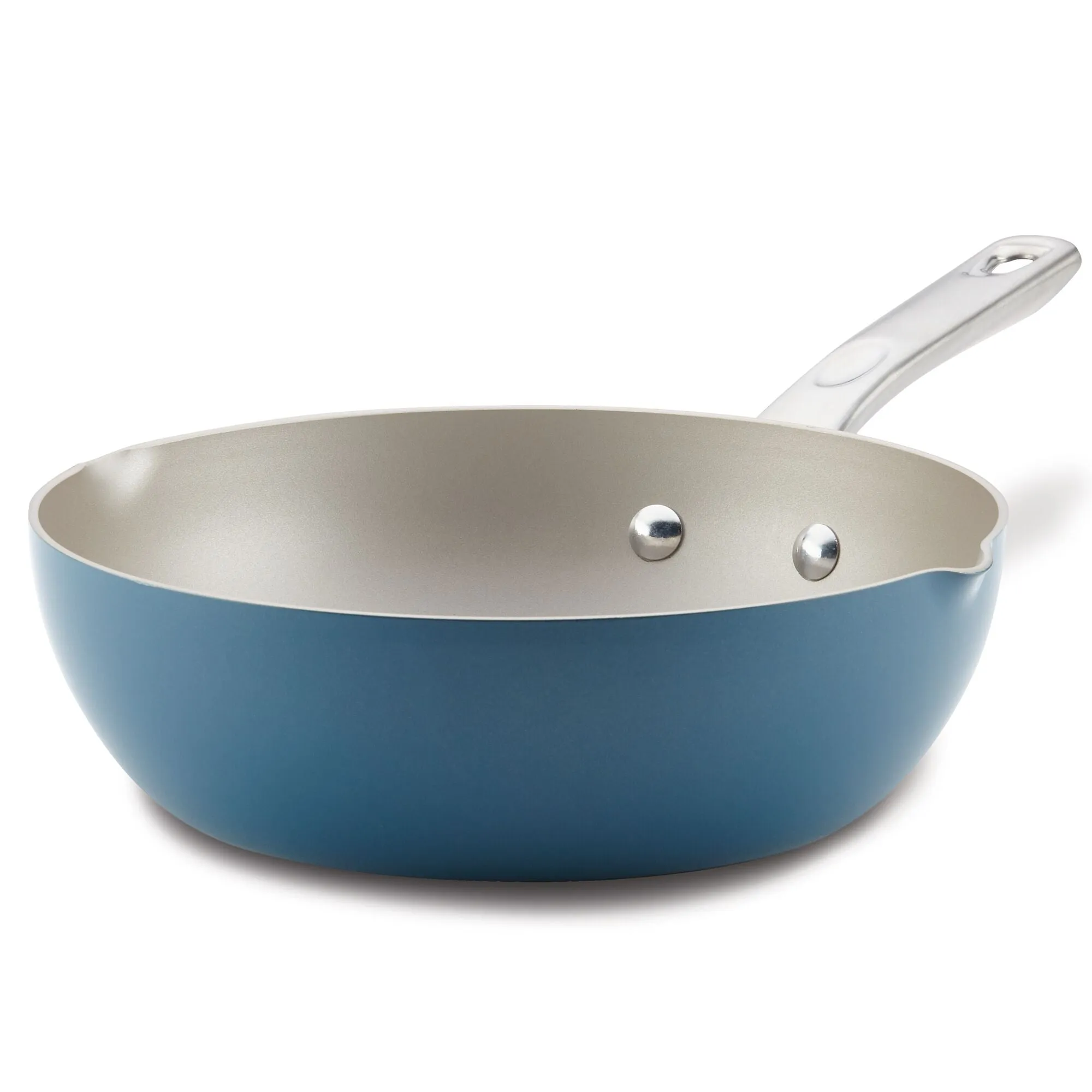 9.75-Inch Nonstick Chef Pan with Pour Spouts