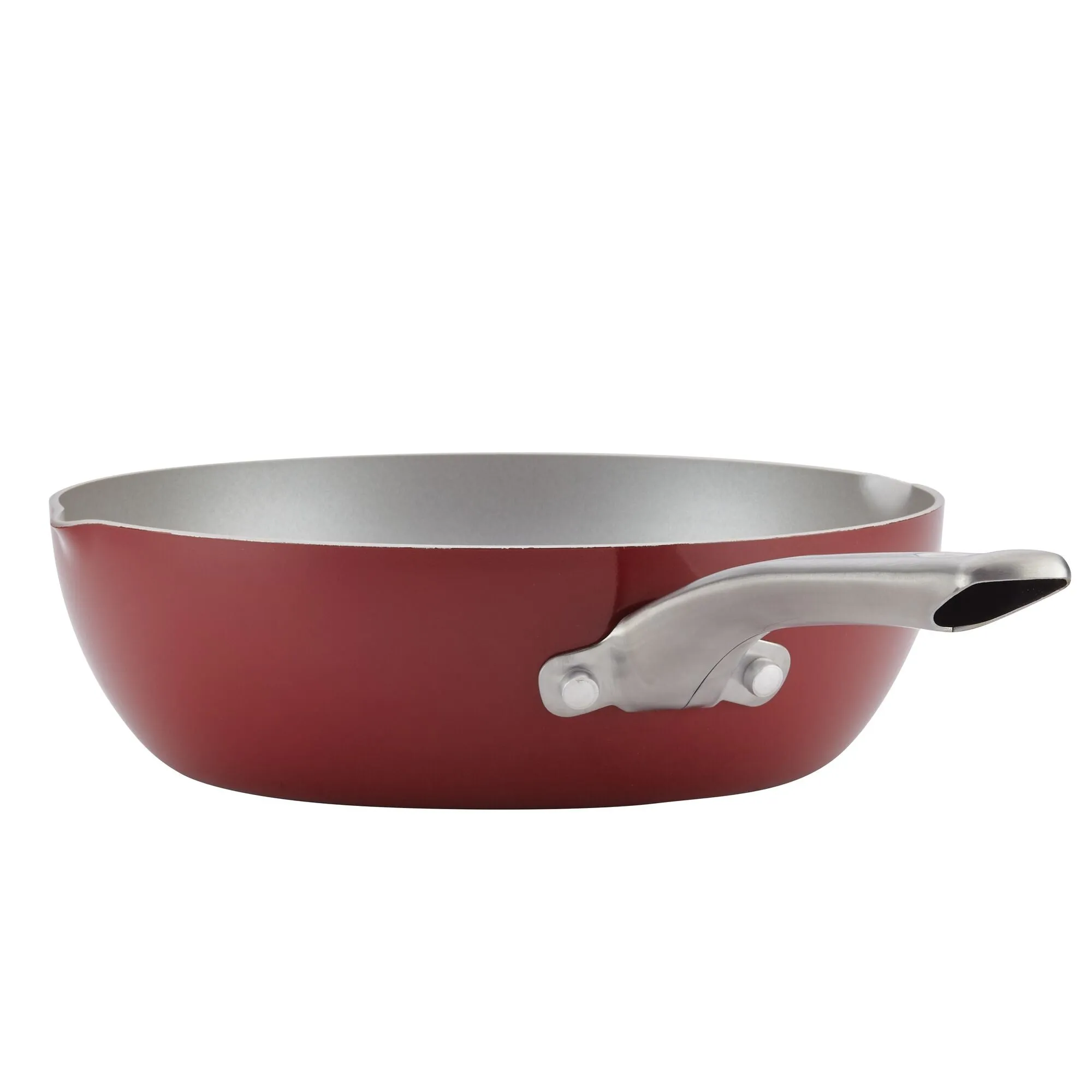 9.75-Inch Nonstick Chef Pan with Pour Spouts