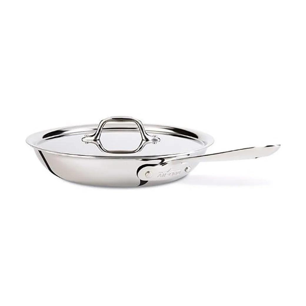 All-Clad Stainless 10″ Fry Pan with Lid