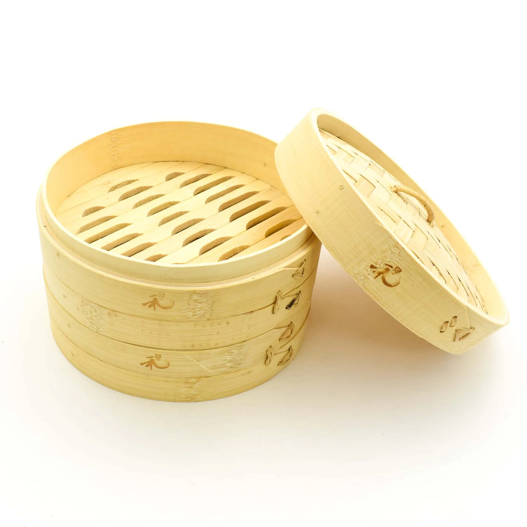 Bamboo Steamer In Gift Box, 6"