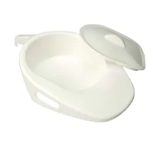 Bed Fracture Pan with Lid