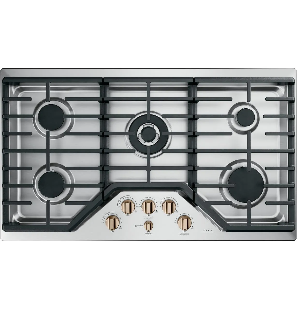 Cafe CGP95362MS1 Caf(eback)™ 36" Gas Cooktop