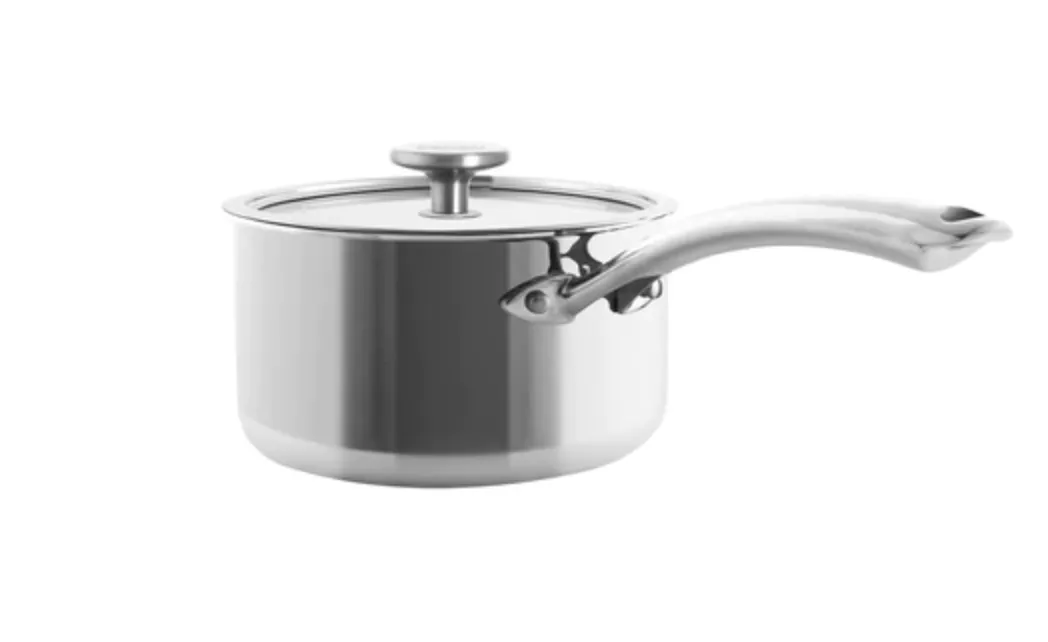 Chantal 3.Clad Saucepan w/Glass Lid 2.5 qt