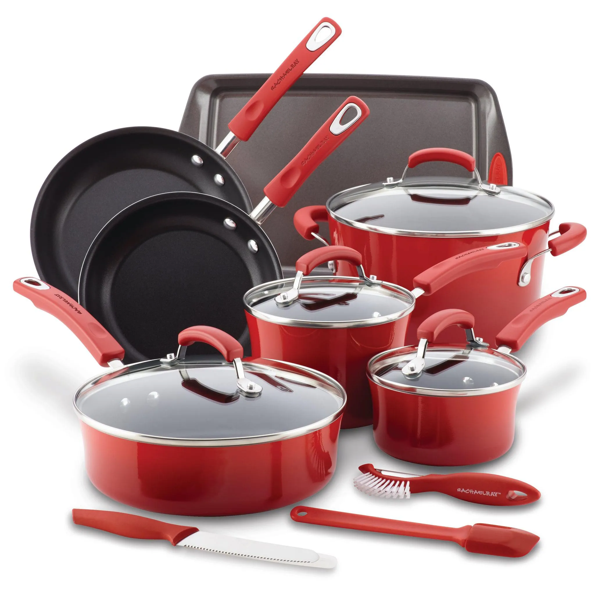 Classic Brights 14-Piece Cookware Set