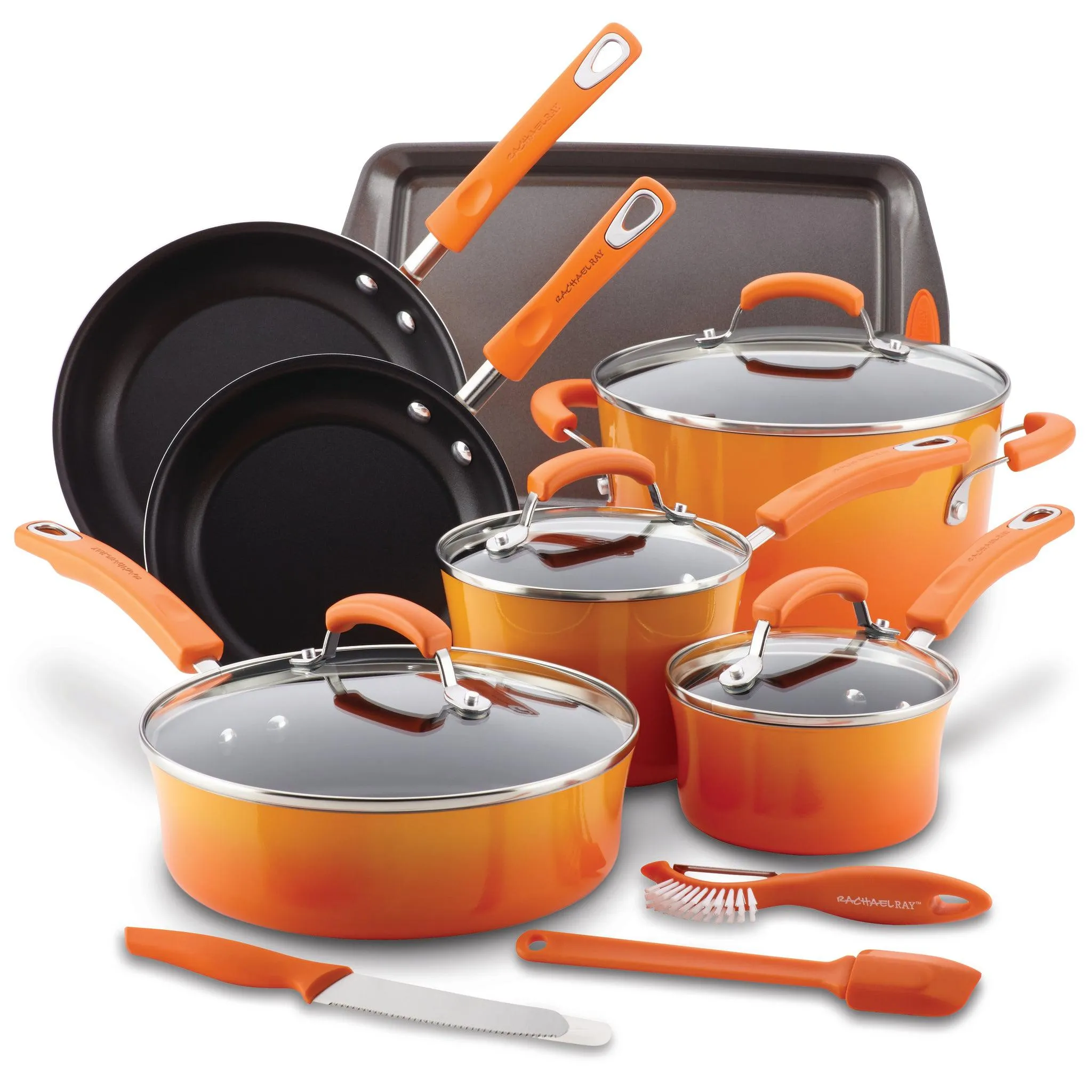 Classic Brights 14-Piece Cookware Set