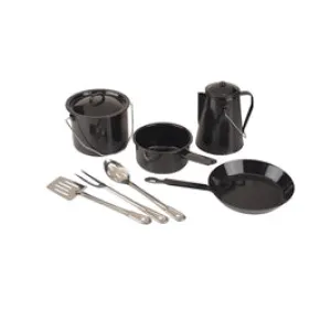 Coleman 8-Piece Enamel Cooking Set