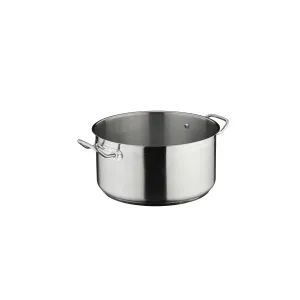 Commichef  Stainless Steel Casserole Pot - 28cm