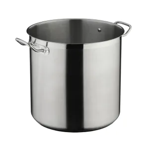 Commichef  Stainless Steel Stock Pot - 45cm