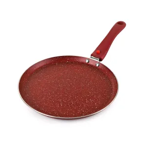 Cookwell Induction Base Granite Dosa Tawa with Detachable Handle