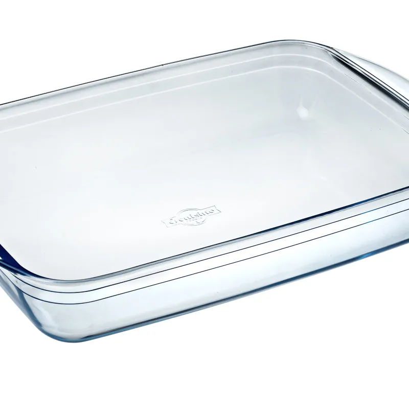 Ôcuisine® Glass Rectangular Roaster