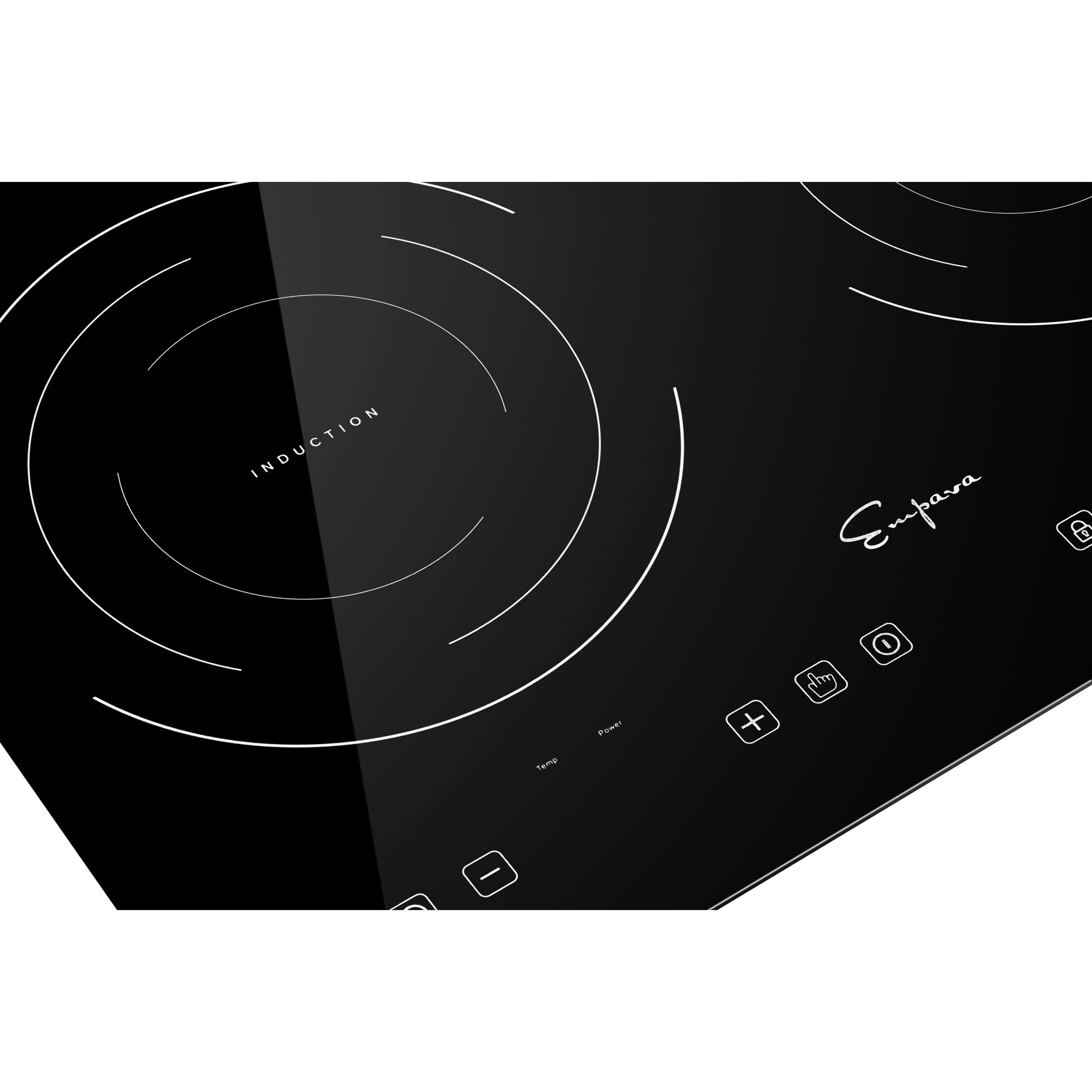 Empava 12 In. Induction Cooktop with 2 Burners IDC12B2