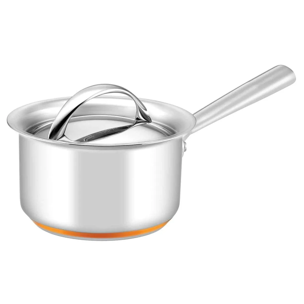 Essteele Per Vita Copper Base Stainless Steel Induction Covered Saucepan 14cm (1.2L)