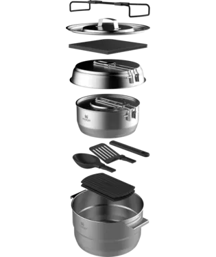 Even-Heat Camp Pro Cookset