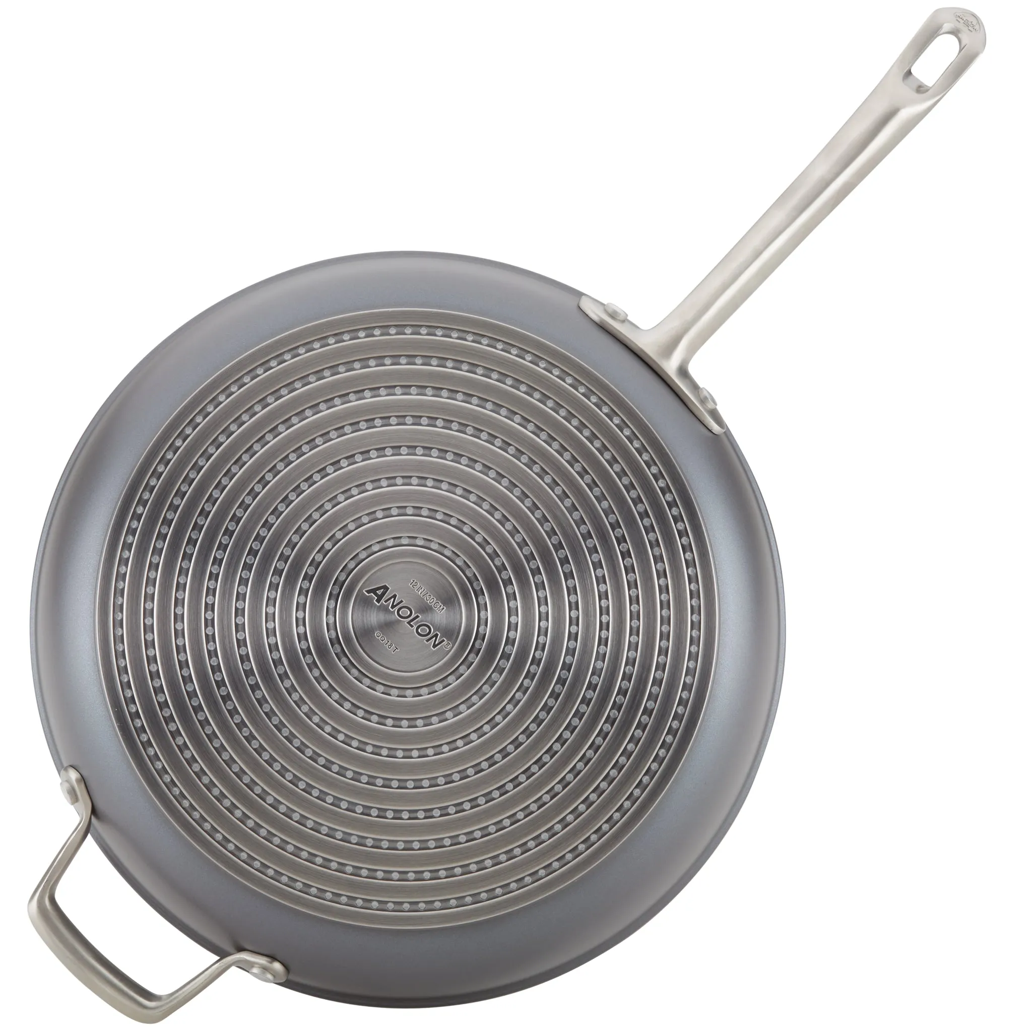 Forged Hard-Anodized Nonstick Induction Frying Pan