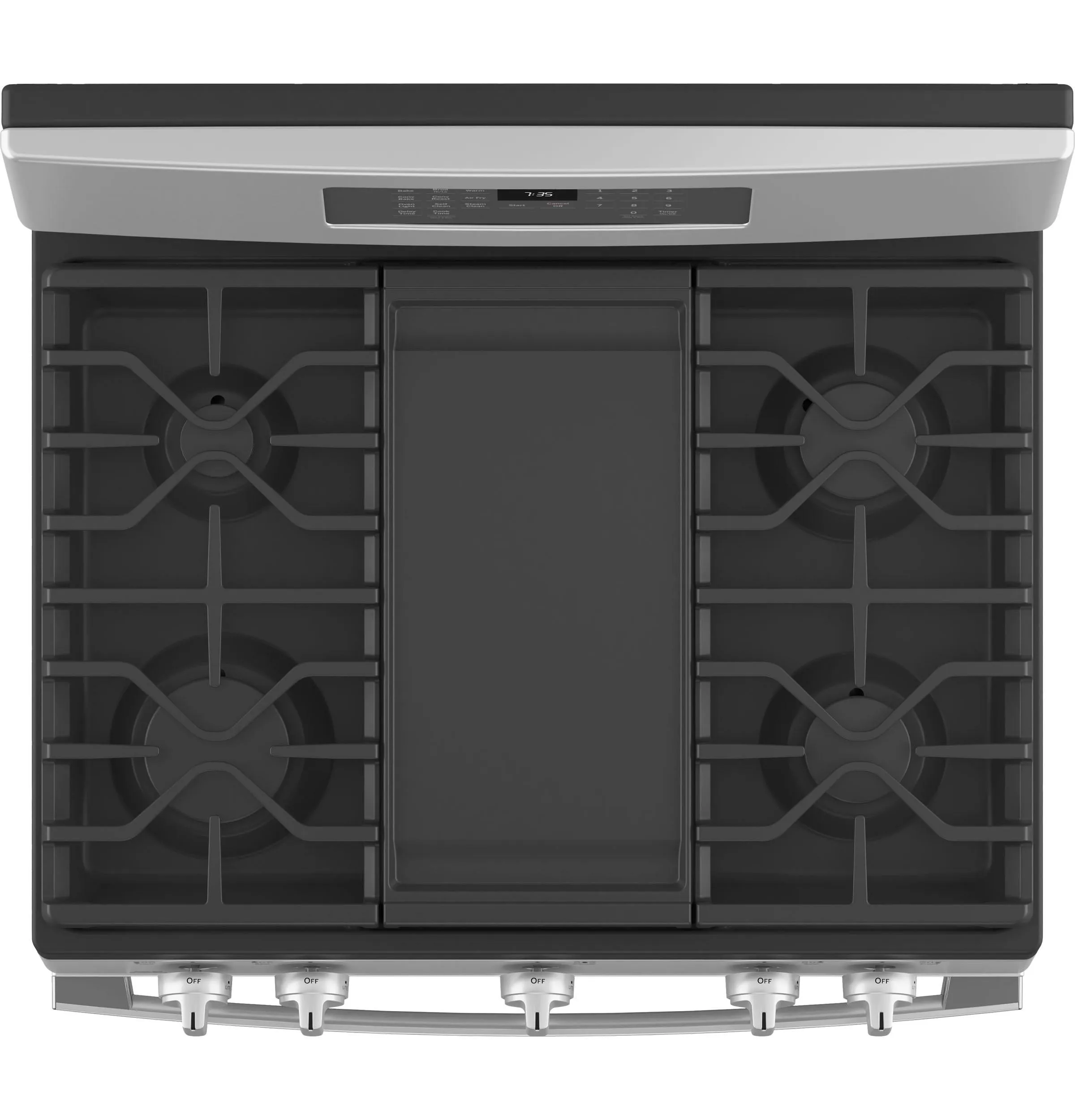 GE® 30" Free-Standing Gas Convection Range with No Preheat Air Fry