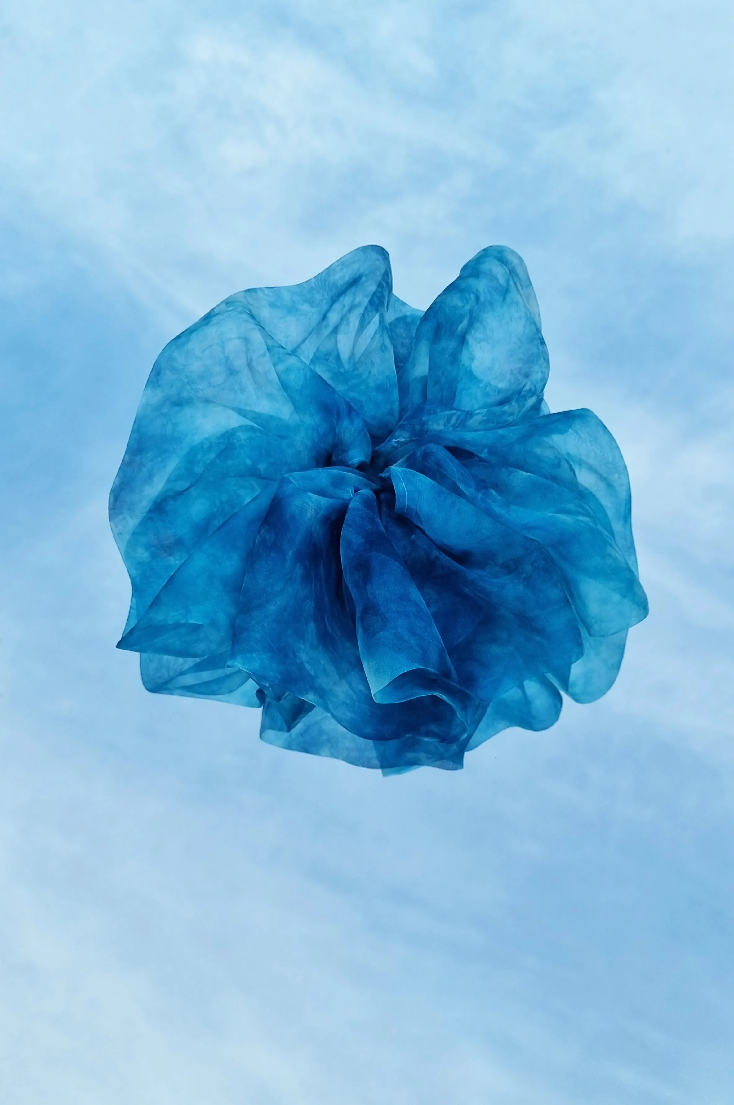 Giga Scrunchie in Ocean Tie-Dye