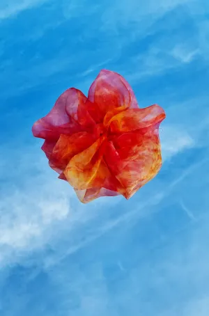 Giga Scrunchie in Tequila Sunrise Tie-Dye