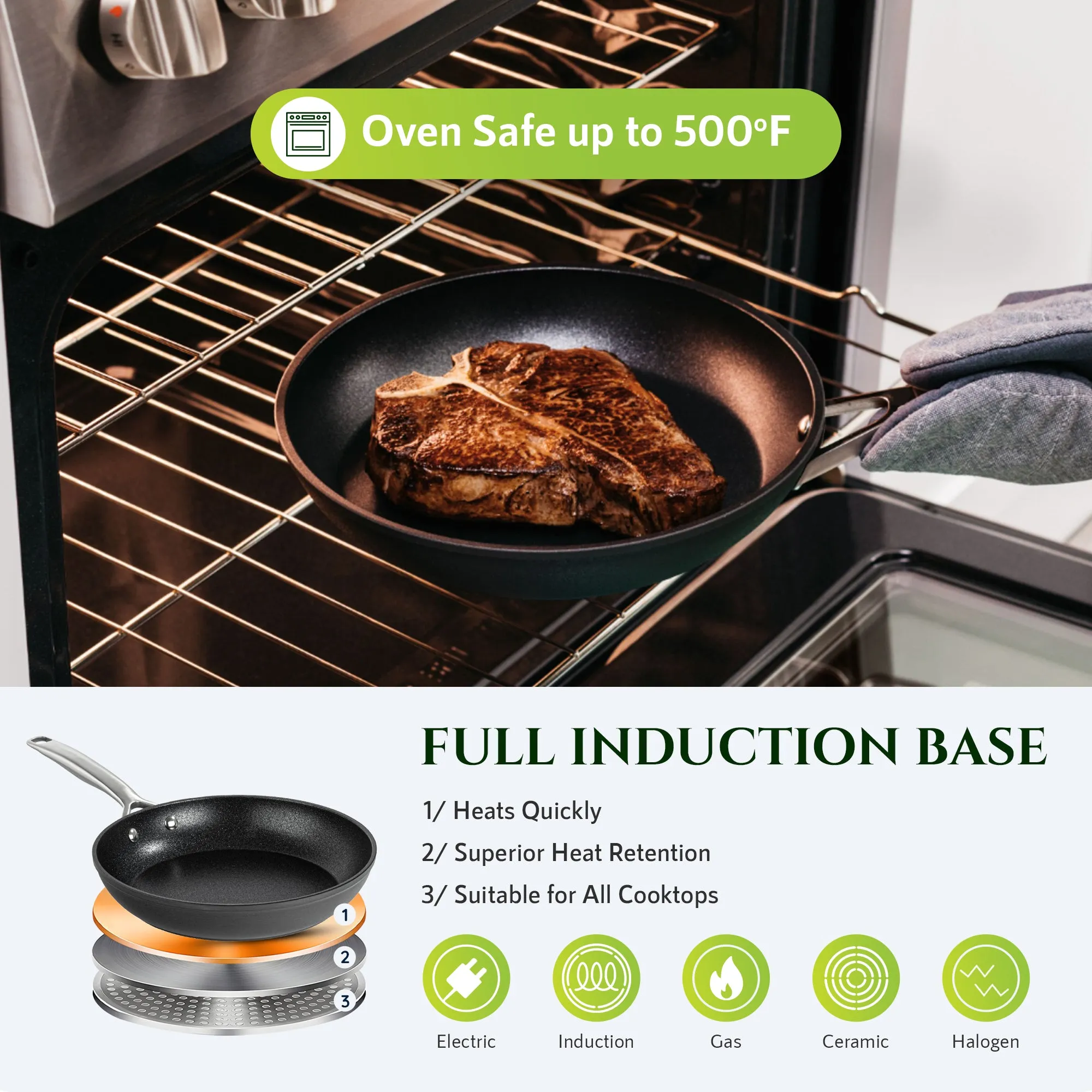 Granitestone Armor Max 12'' Fry Pan