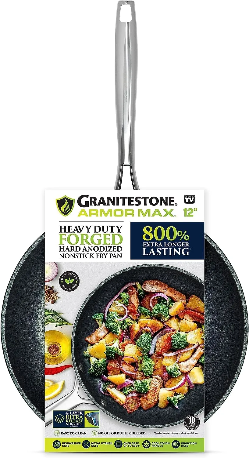 Granitestone Armor Max 12'' Fry Pan