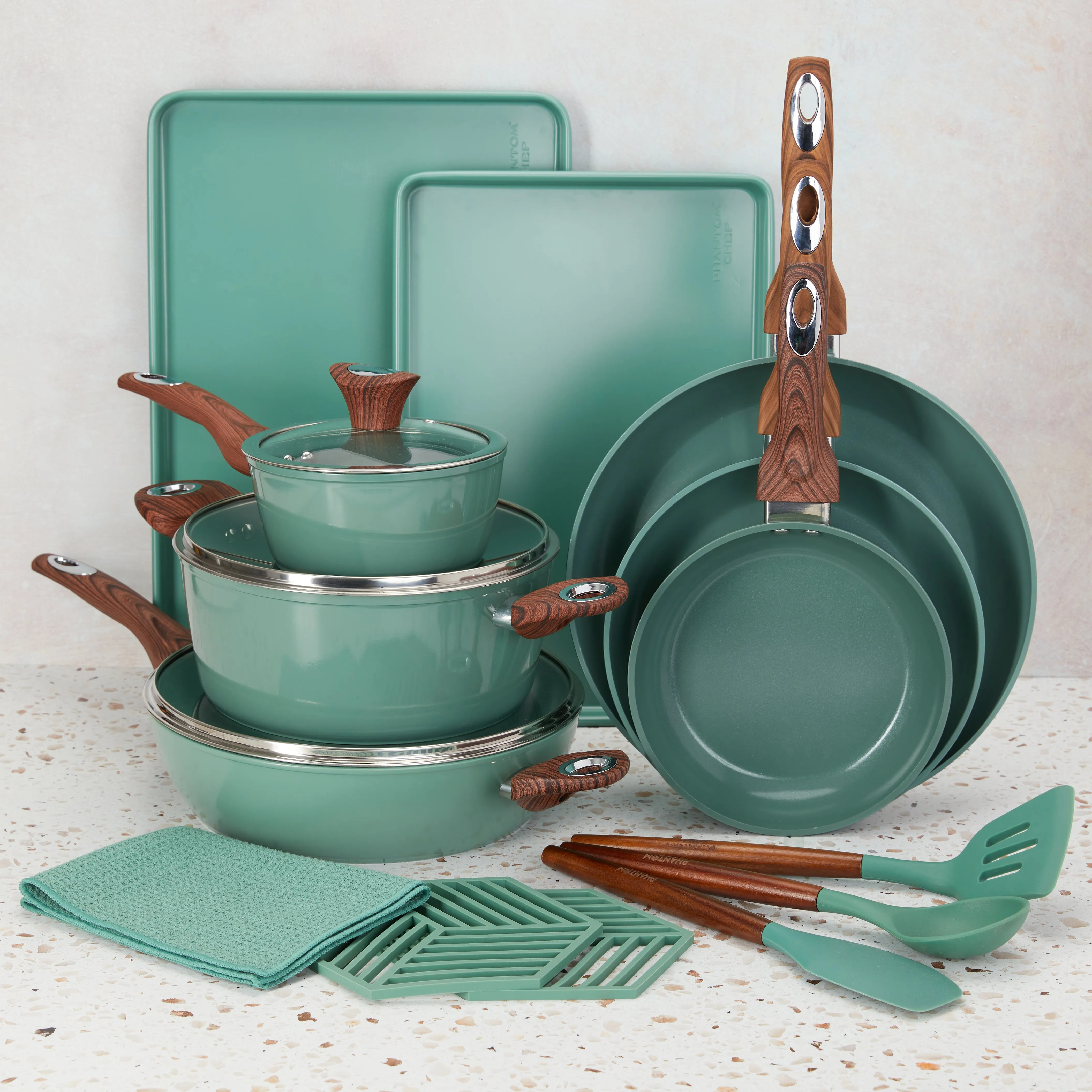 Grove - 18 Piece Cookware Set