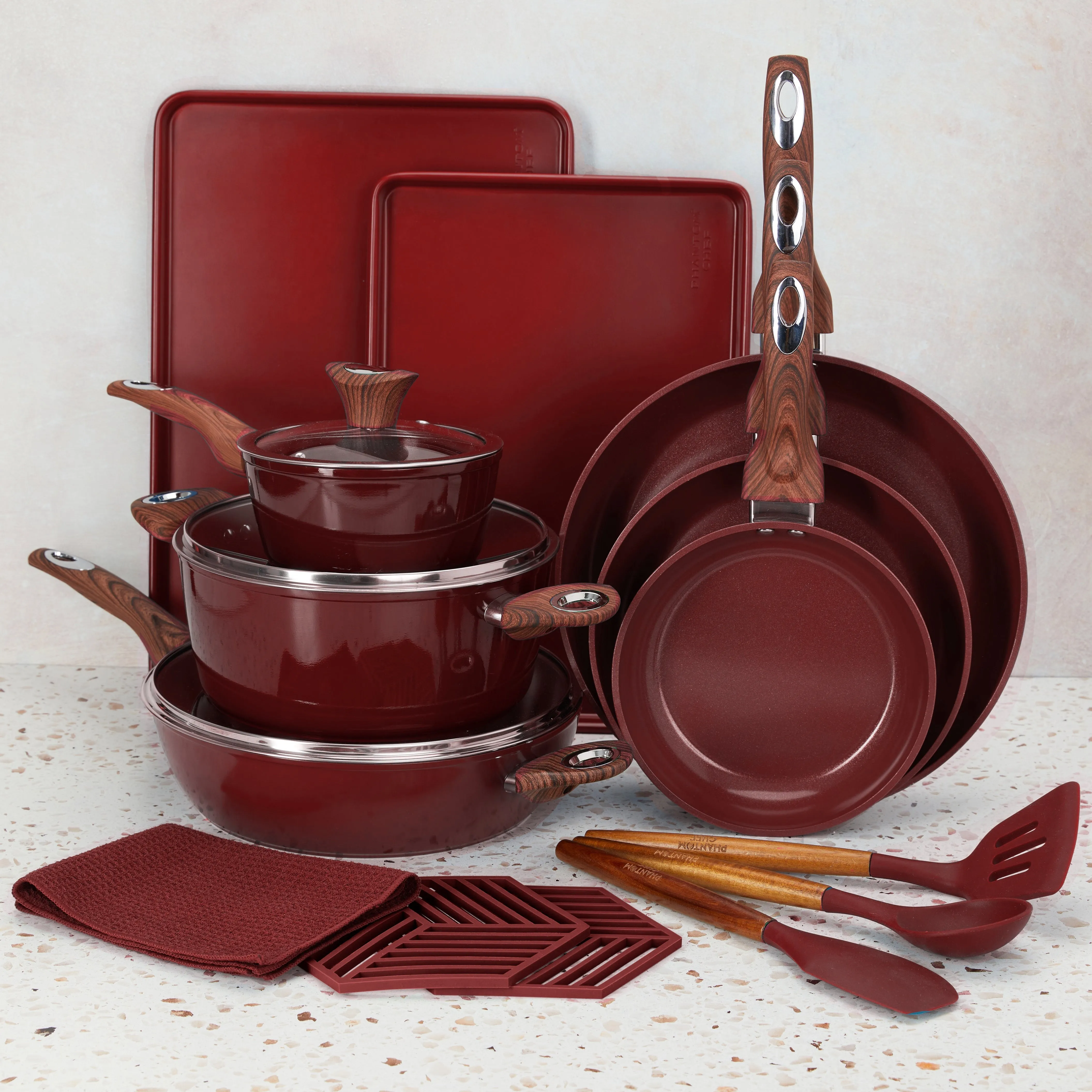 Grove - 18 Piece Cookware Set