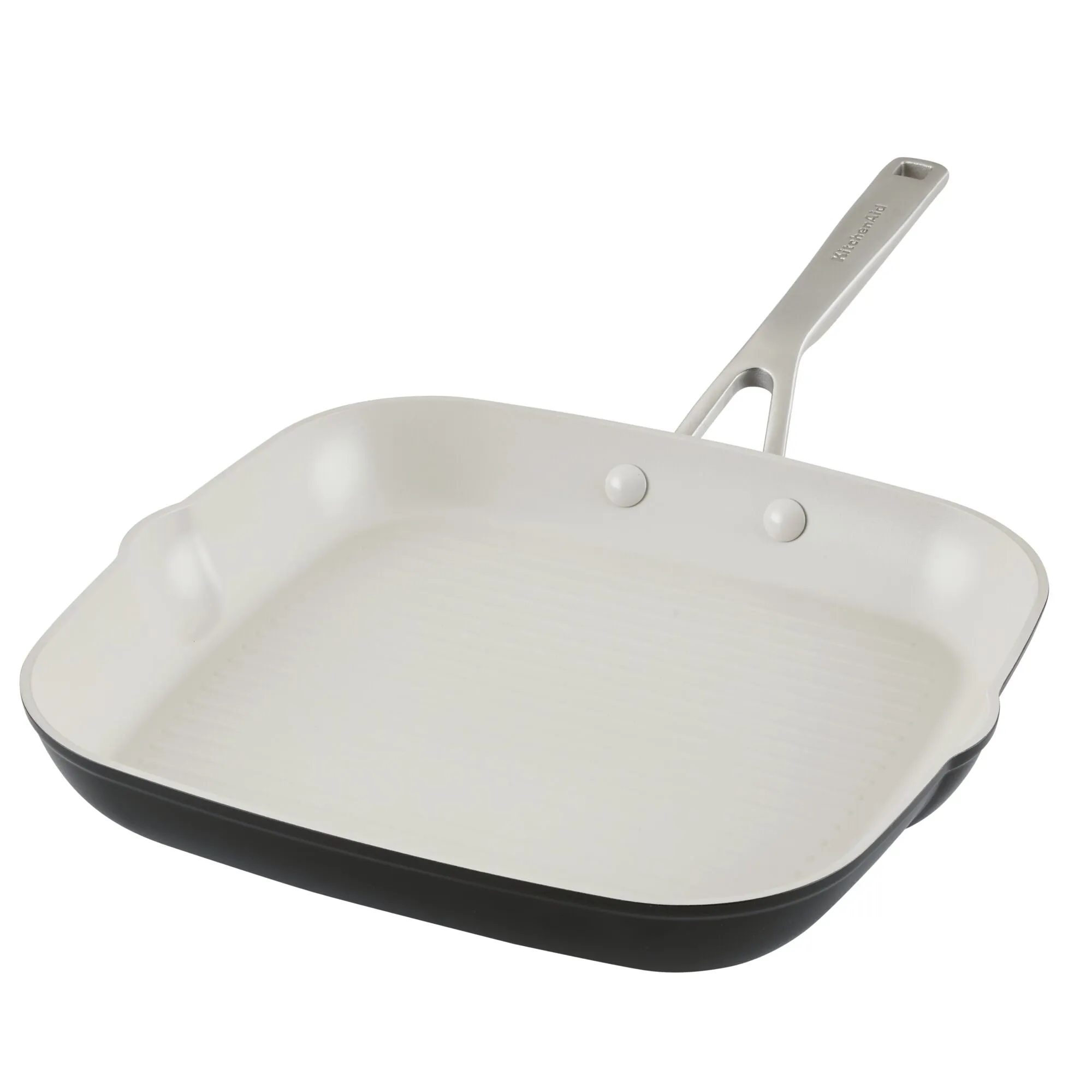 Hard-Anodized Ceramic Nonstick 11.25-Inch Grill Pan