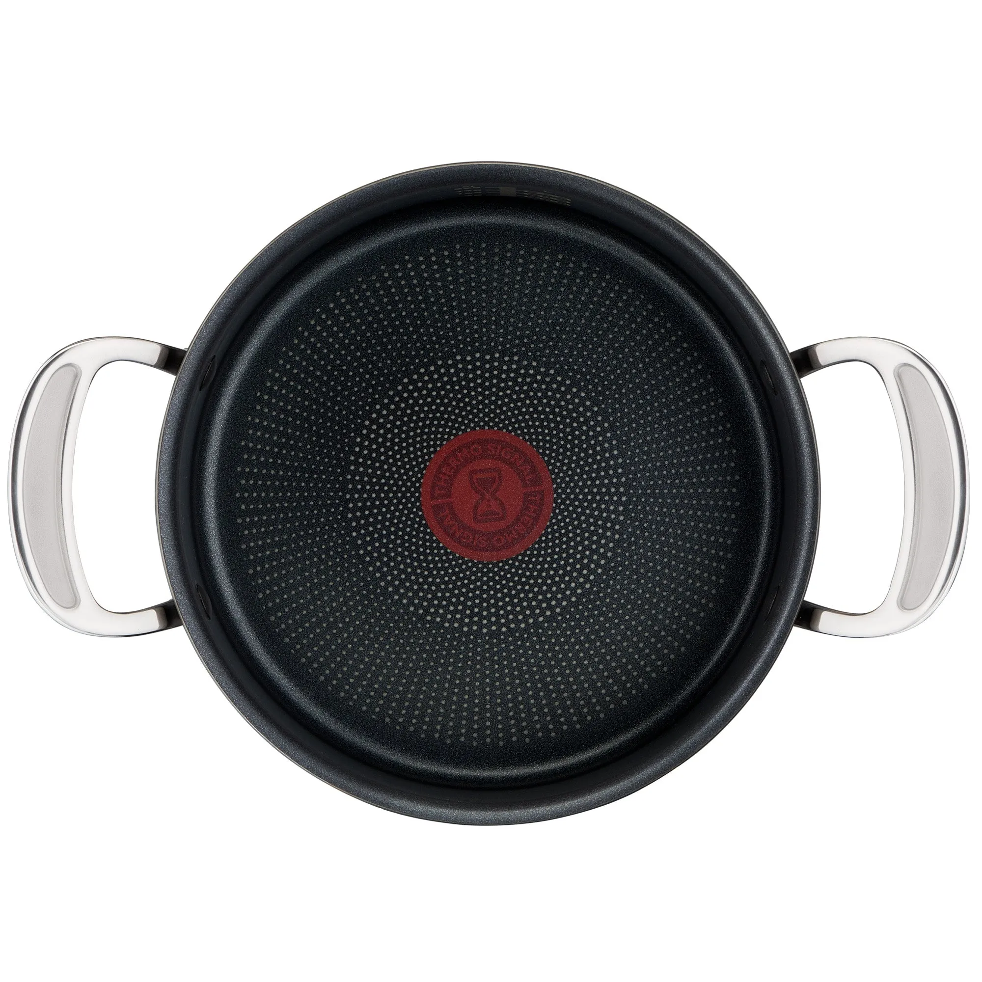 Jamie Oliver by Tefal Hard Anodised Non-Stick Induction Stewpot with Lid, 24cm/5L