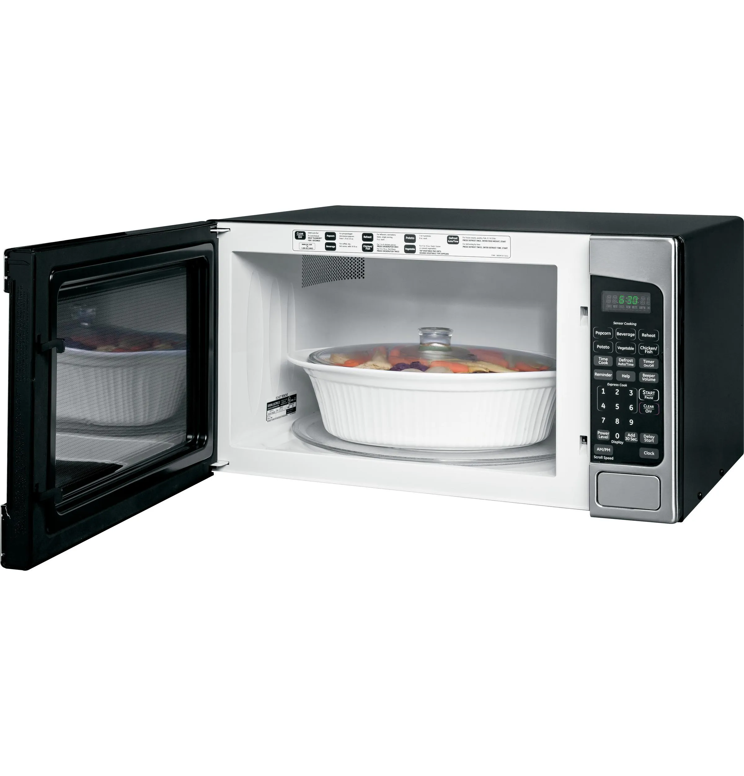 JES2051SNSS GE® 2.0 Cu. Ft. Capacity Countertop Microwave Oven