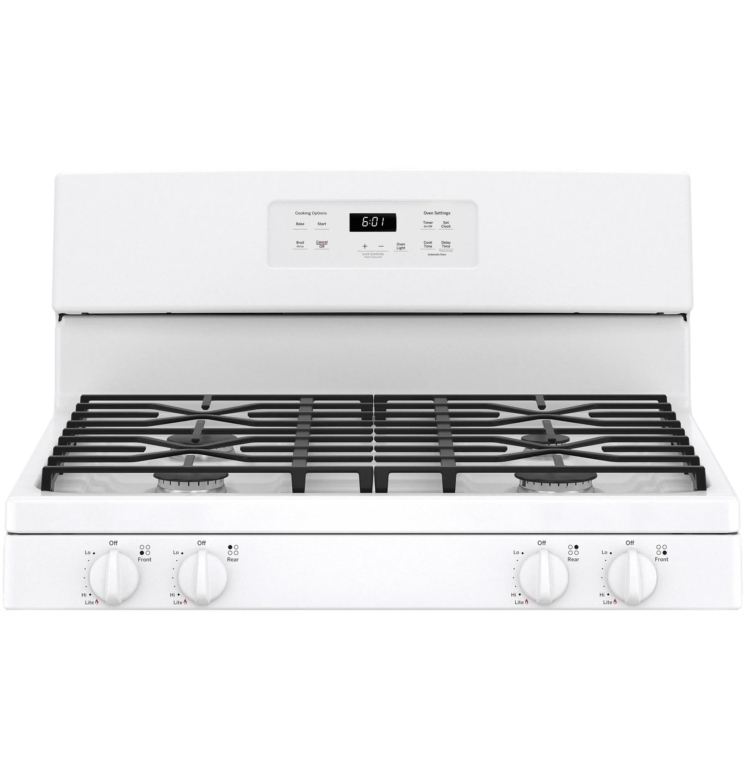 JGBS61DPWW GE® 30" Free-Standing Gas Range