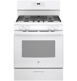 JGBS61DPWW GE® 30" Free-Standing Gas Range