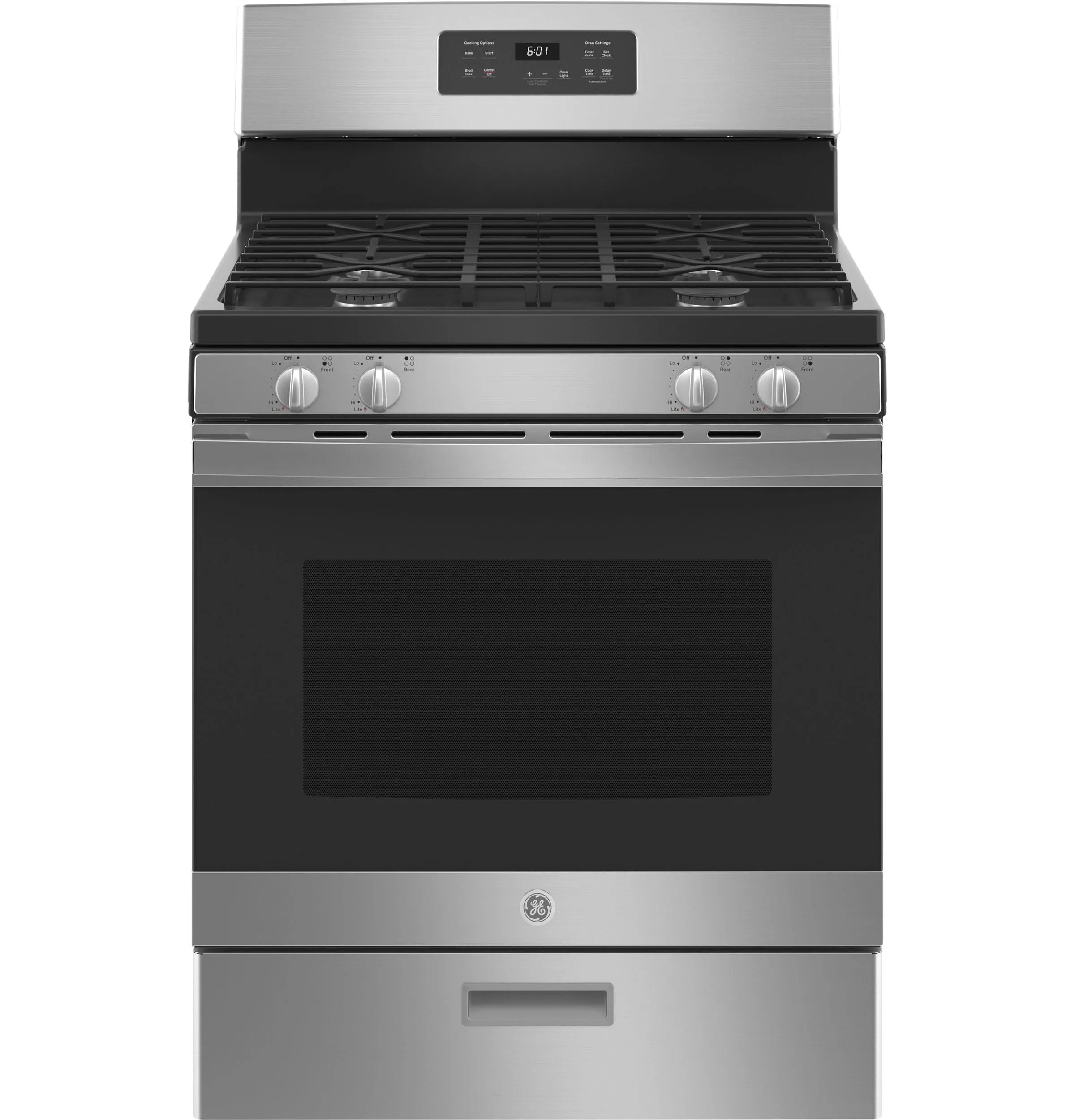 JGBS61RPSS GE® 30" Free-Standing Gas Range