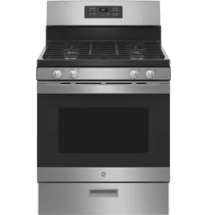 JGBS61RPSS GE® 30" Free-Standing Gas Range