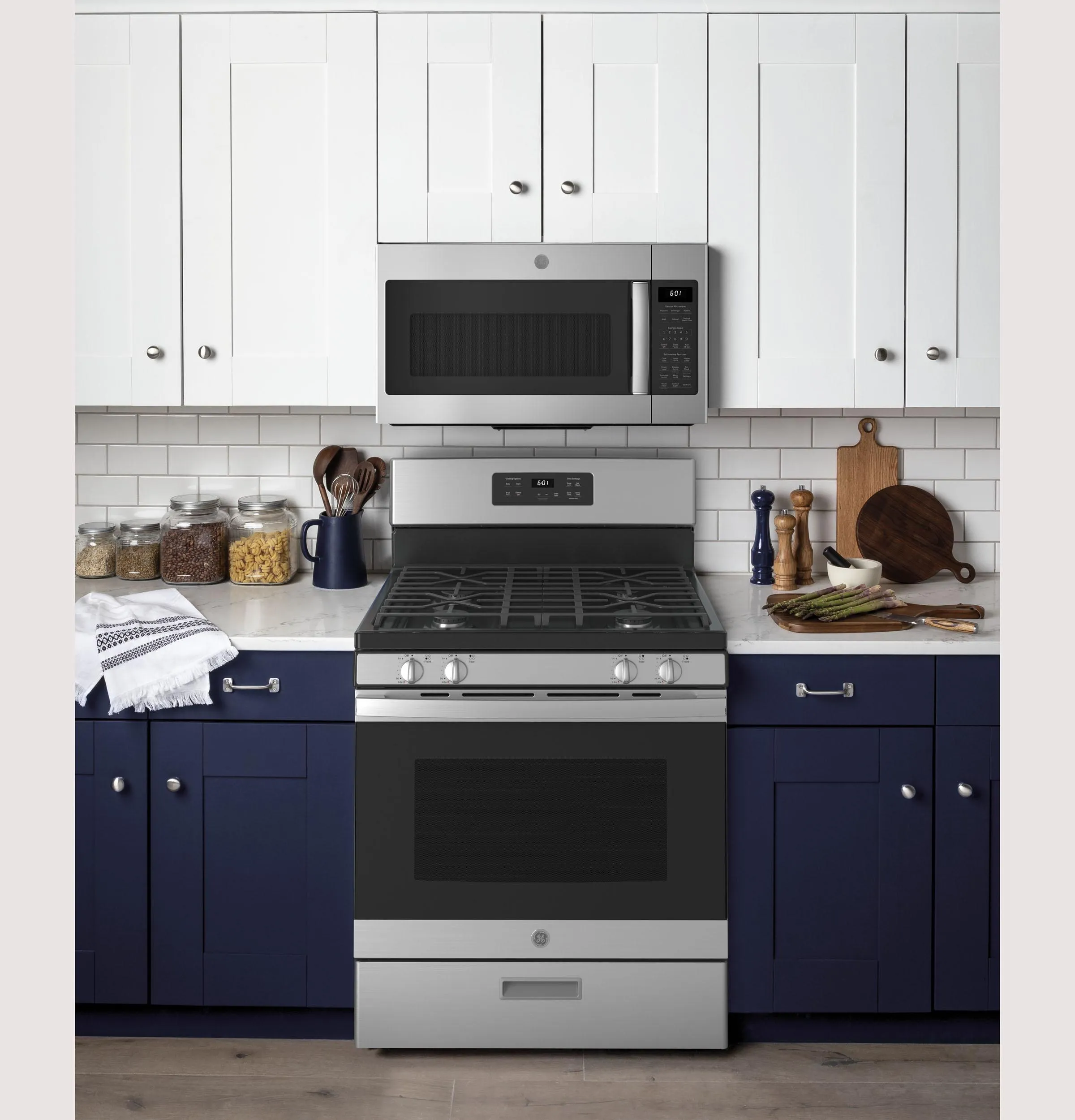 JGBS61RPSS GE® 30" Free-Standing Gas Range