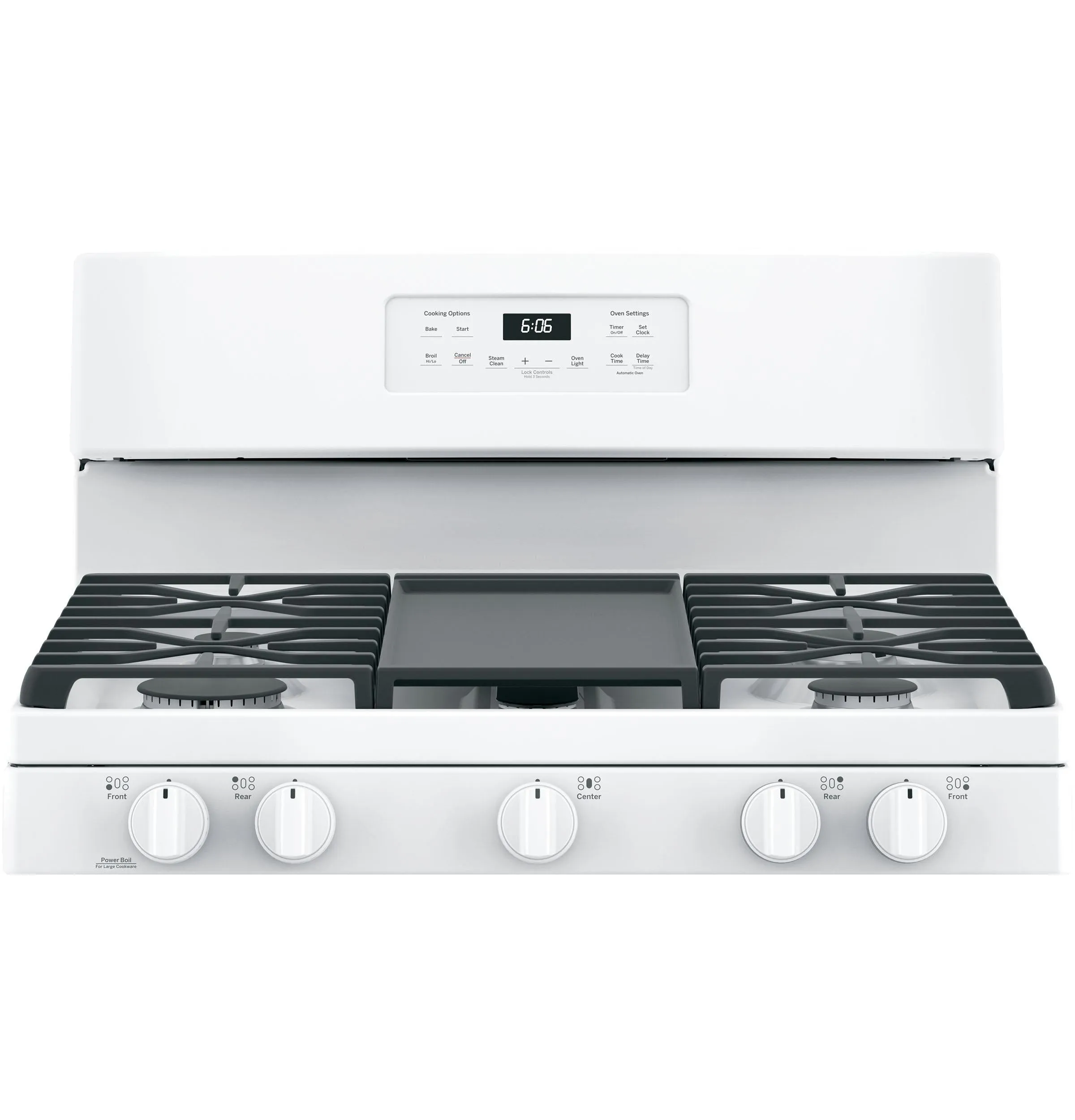 JGBS66DEKWW GE® 30" Free-Standing Gas Range