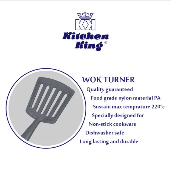 KITCHEN KING WOK TURNER 33CM