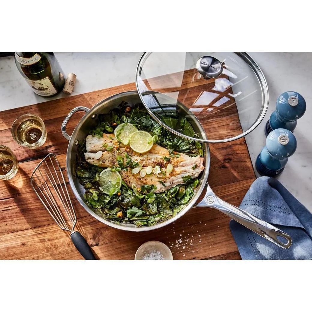 Le Creuset 12″ Stainless Steel Fry Pan