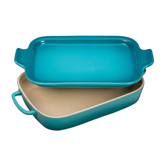 Le Creuset Rectangular Dish w/ Platter Lid