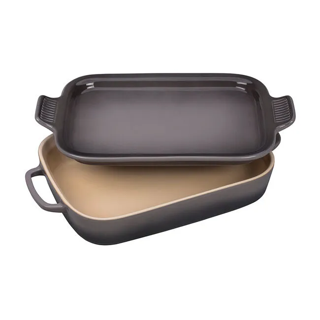 Le Creuset Rectangular Dish w/ Platter Lid