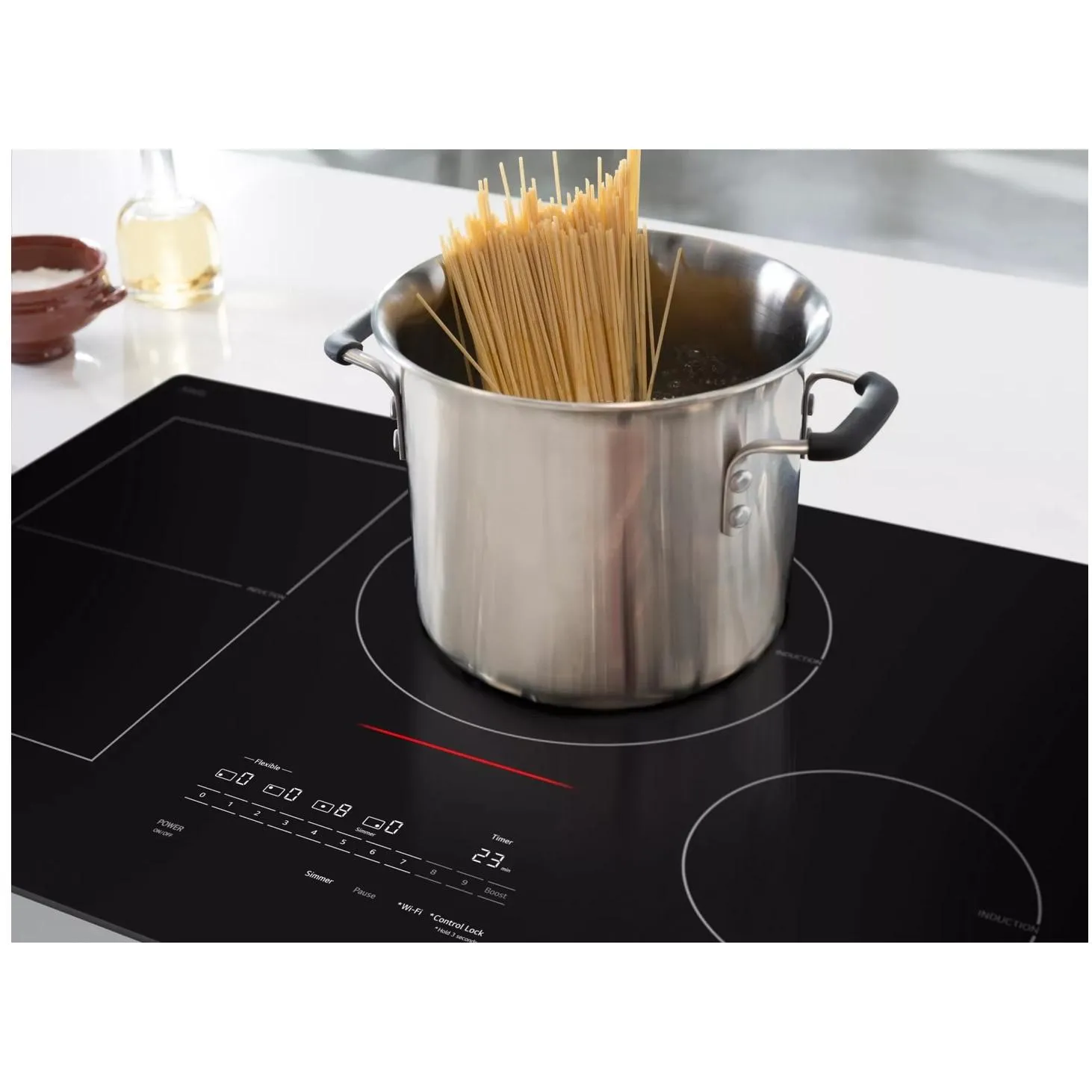 LG 30-inch Built-In Induction Cooktop with UltraHeat™ CBIH3017BE