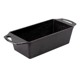 Lodge 8.5 x 4.5 Inch Seasoned Cast Iron Loaf Pan