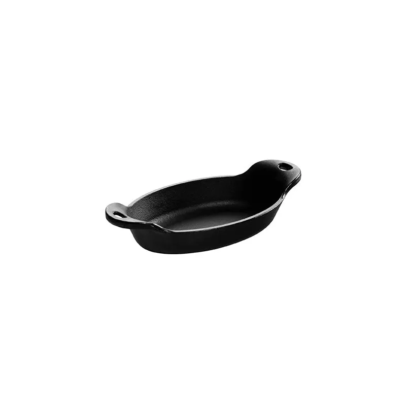 Lodge Heat-Treated 9 Ounce Oval Cast Iron Mini Server