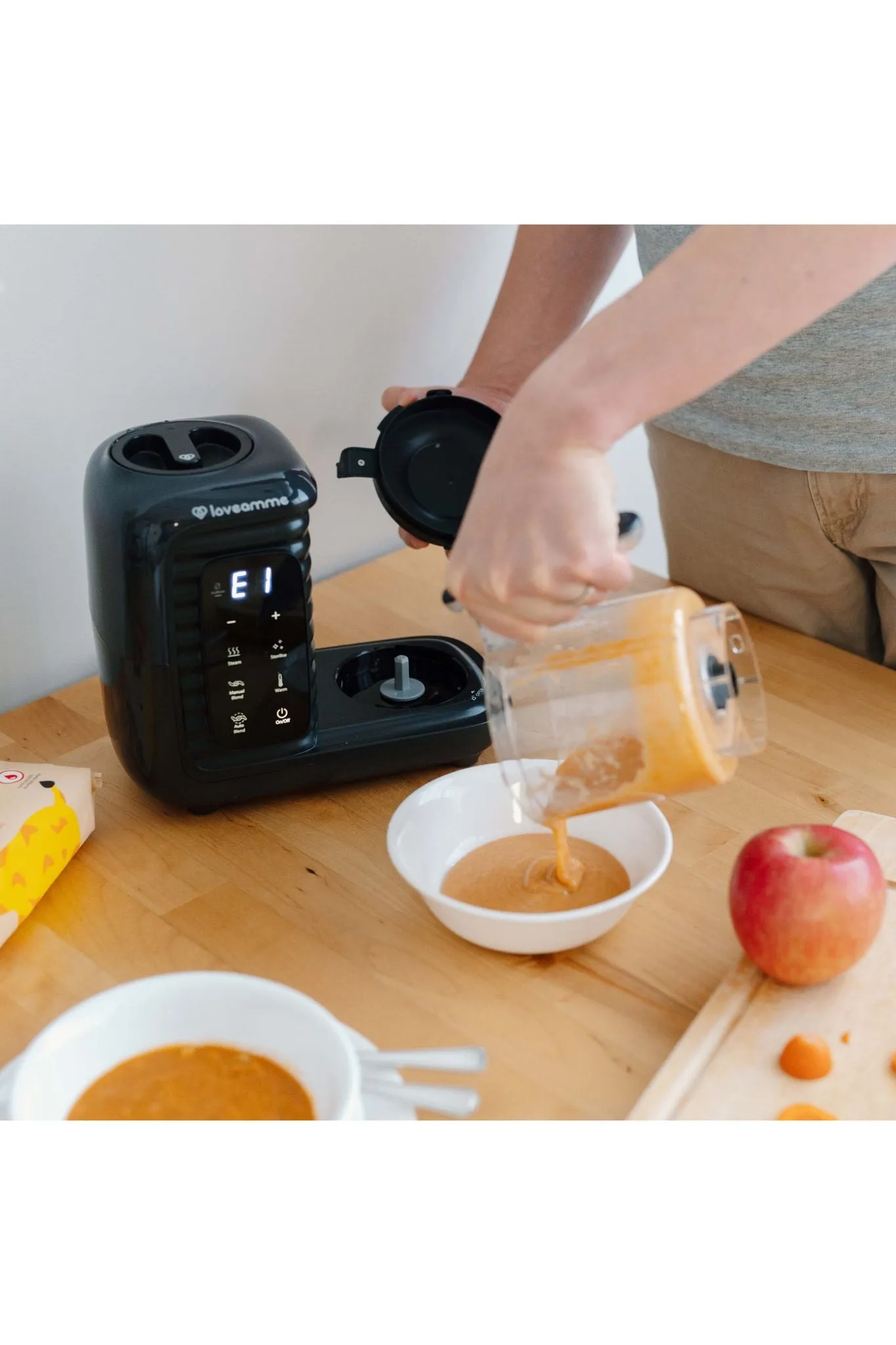 LoveAmme LoveCook Pro 8-in-1 Baby Food Processor