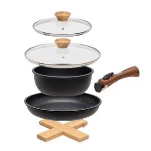 MEGASTONE™ Detachable Handle Cookware Set, Non-Stick