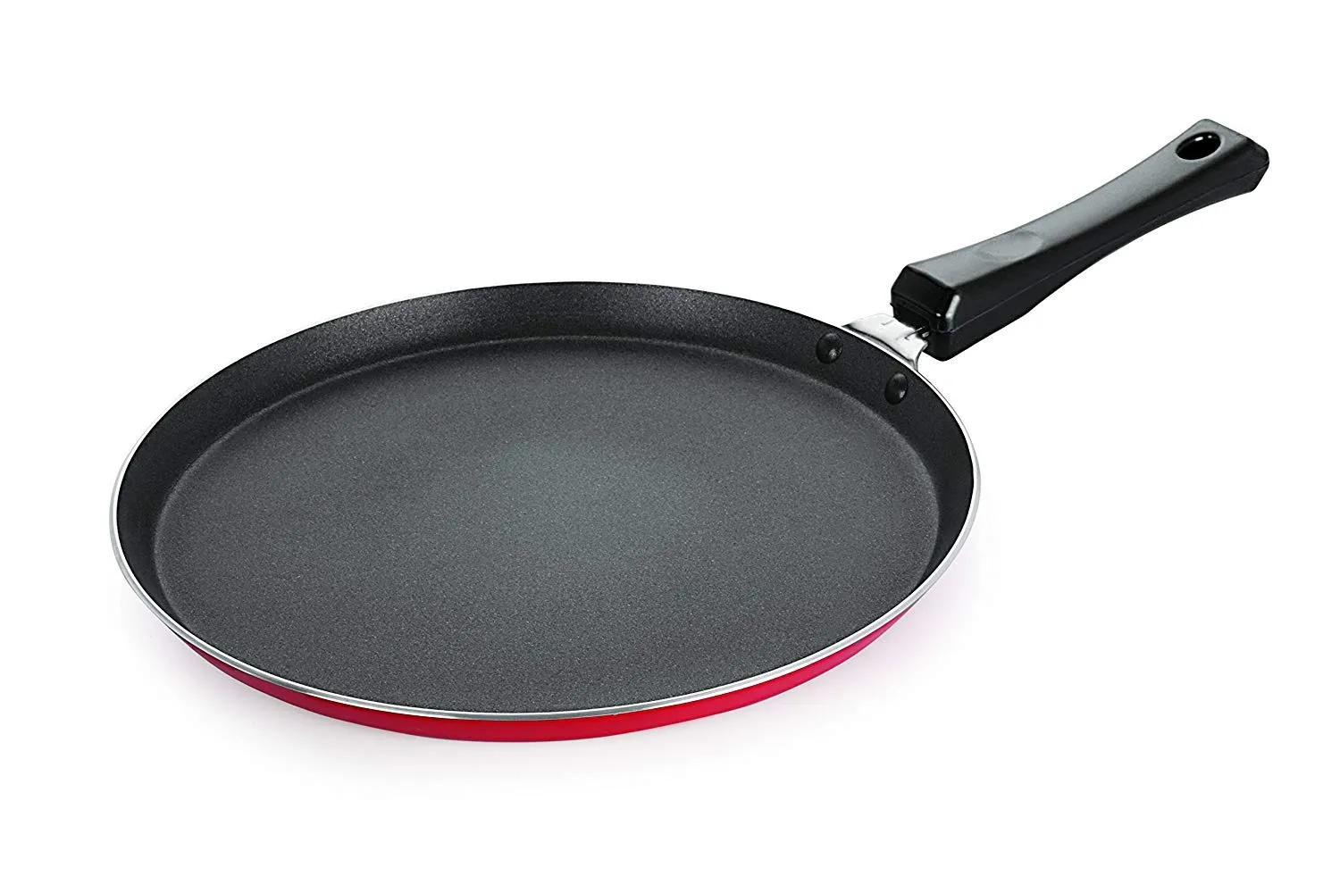 Nirlon Special nonstick tawaa, Flat base dosa Tawa, 28cm*1.8cm (3 layered coated)